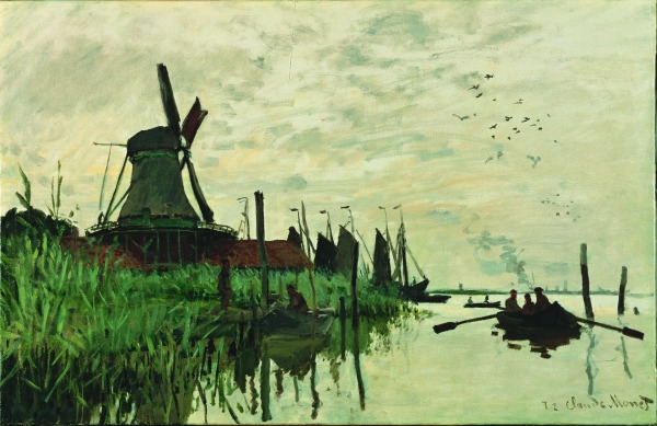 Image redimensionée 02 - Claude Monet - Moulin à Zaandam.jpg 