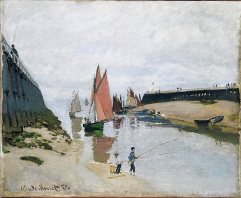 Image redimensionée 07 - Claude Monet - Entrée du port de Trouville.jpg 