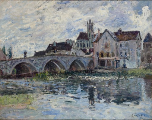 Image redimensionée 08 - Alfred Sisley - Le Pont de Moret.jpg 