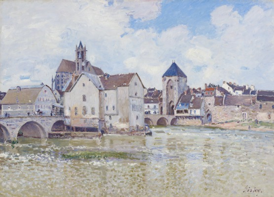 Image redimensionée 09 - Alfred Sisley - Le Pont de Moret.jpg 