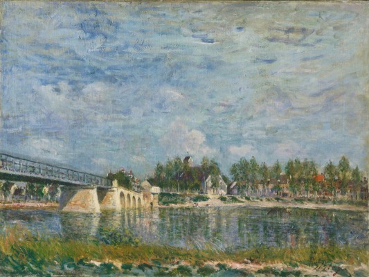 Image redimensionée 10 - Alfred Sisley - Le Pont de Saint-Mammès.jpg 