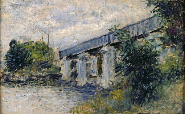 Image redimensionée 11 - Claude Monet - Le Pont de chemin de fer, Argenteuil.jpg 
